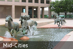 Midcities - between Dallas and Fort Worth